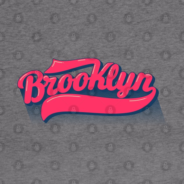 80`s New York Brooklyn ,80´s Brooklyn Schriftzug, 80´s Brooklyn Logo by Boogosh